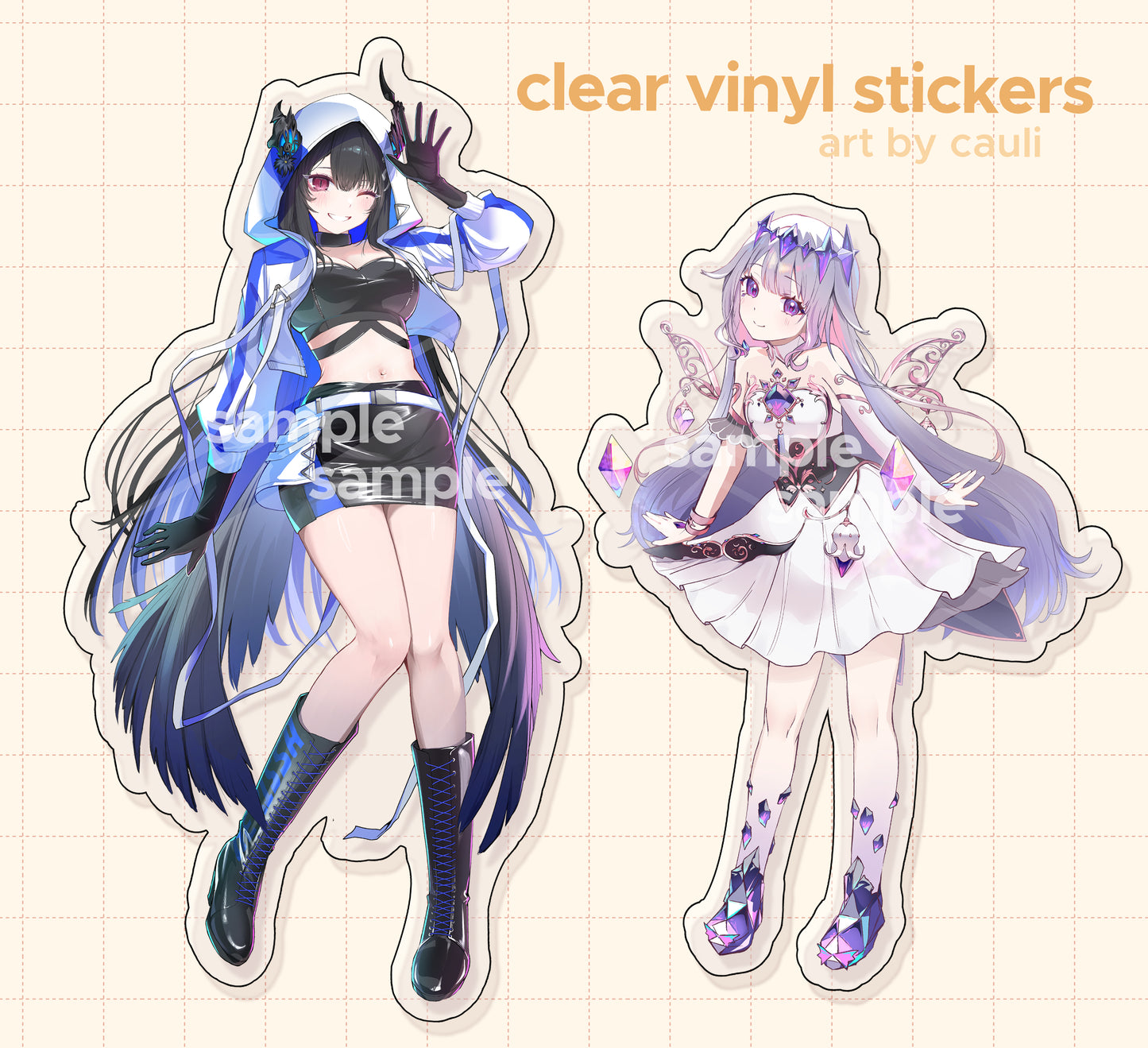 Clear Vinyl Stickers