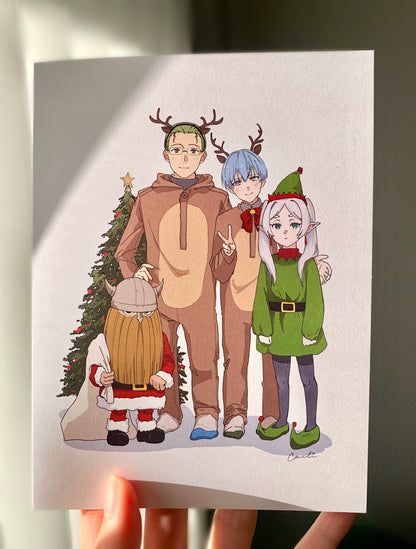 Frieren Christmas Card