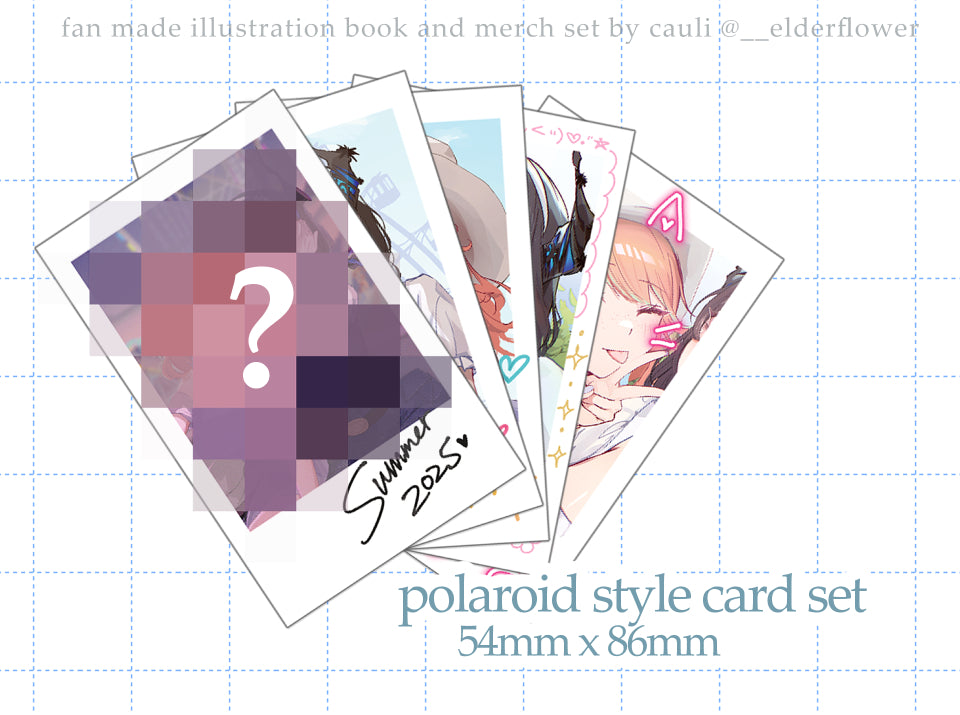 My Fair Lady polaroid style card set