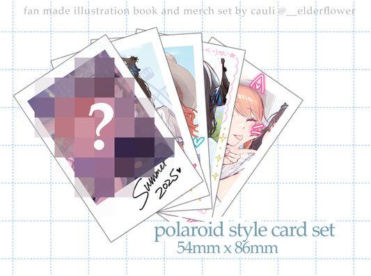 My Fair Lady polaroid style card set
