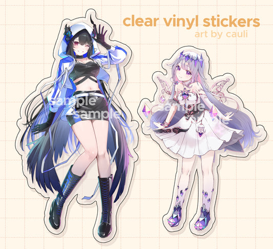 Clear Vinyl Stickers