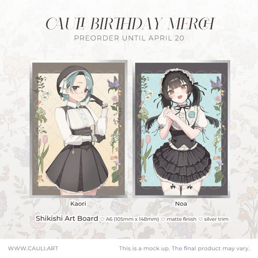 [PREORDER] FLOWERS Shikishi